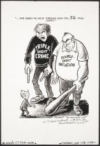 '. . . and when he gets through with you, I'll take over !'